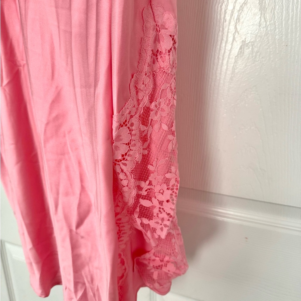 Victoria's Secret Dream Angels Pink Dare to Dream Lace and Satin Slip XXL NEW - Picture 5 of 8